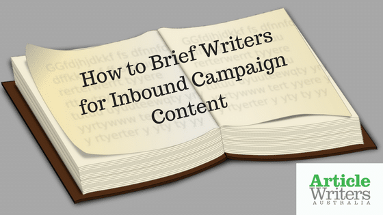 How to Brief Writers for Inbound Campaign Content 1