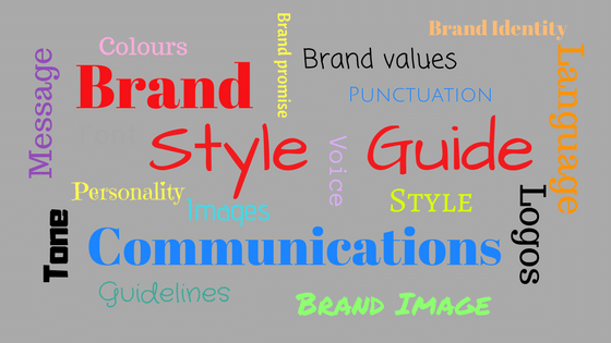 Style Guide wordle for banner