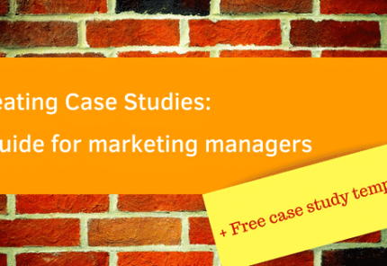 Write a Case Study banner