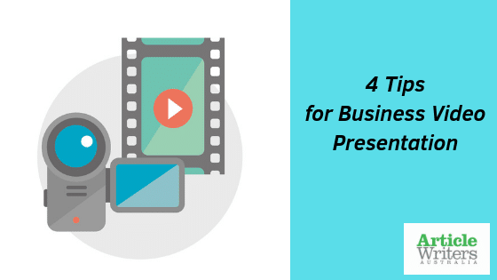 4 Tips for Business Video Presentation 3