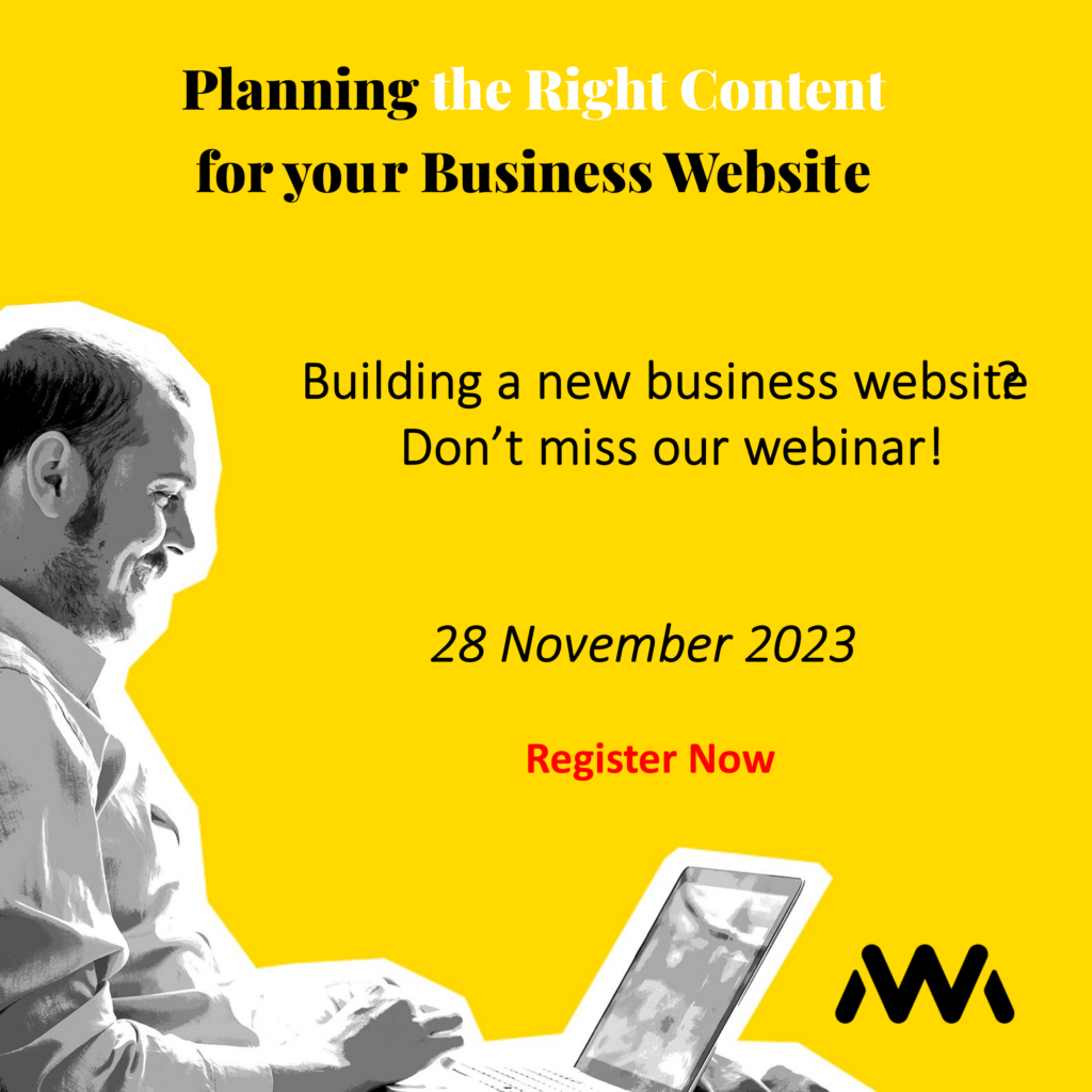 Planning the Right Content for your Business Website