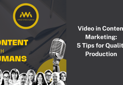 Video Content Marketing Tips