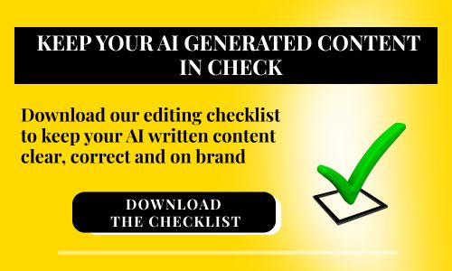 Content review checklist